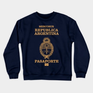 Argentina passport Crewneck Sweatshirt